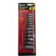 12PC Star Bit Socket 1/4in, 3/8in & 1/2in Dr Set