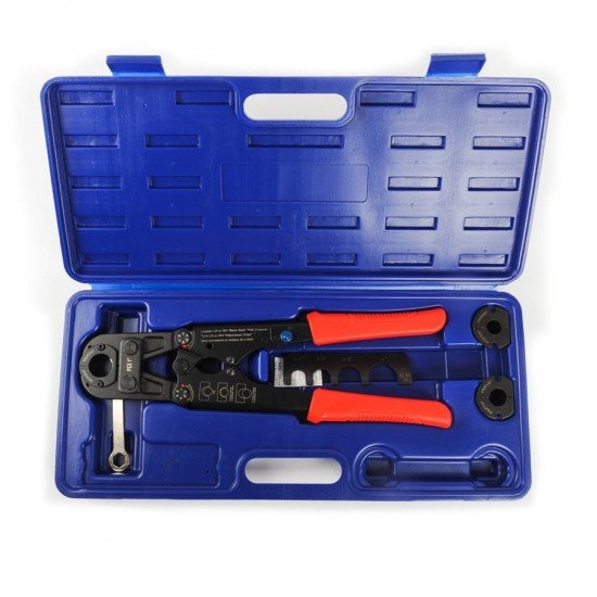 PEX Multi-Head Crimp Tool 3/8, 1/2, 3/4 & 1in