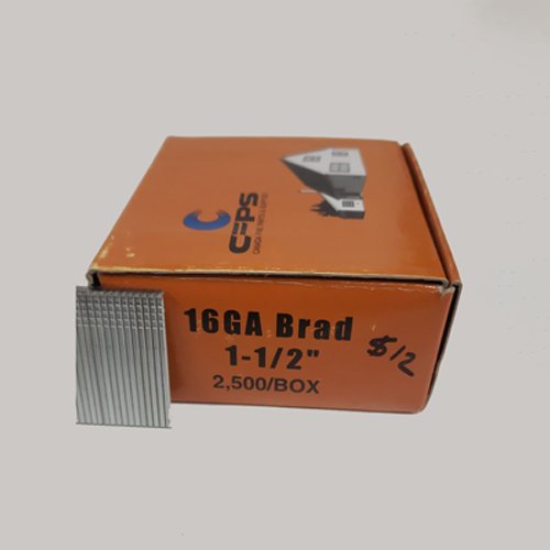 16GA Brad 1½" - 2500/Box