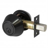 Door Lock Double Cylinder Deadbolt Black