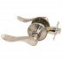 Door Lock Lever Passage Satin Nickel