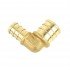 Pex Brass 90 Elbow ¾in Barb x ½in Barb