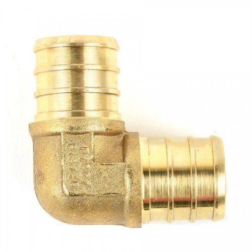 Pex Brass 90 Elbow ¾in Barb x ¾in Barb