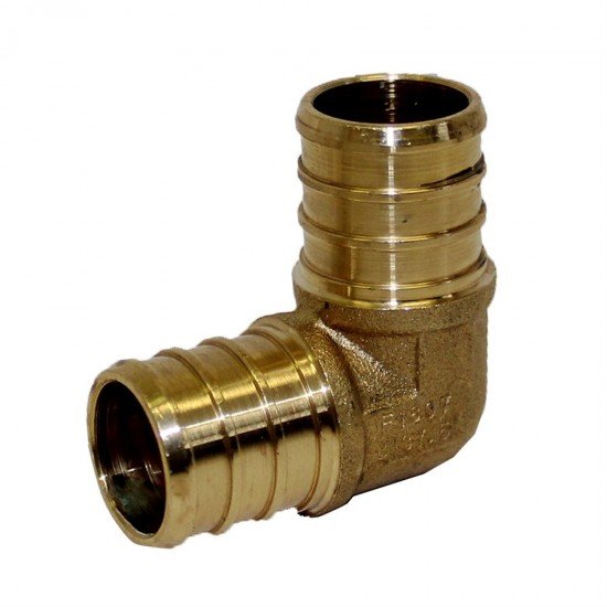 Pex Brass Elbow 90Deg ¾In Lead Free