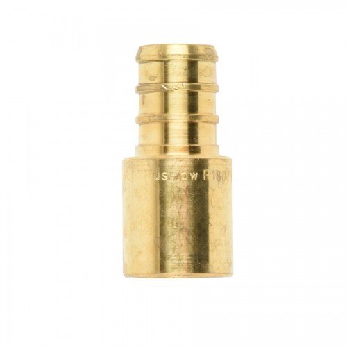 Pex Brass Sweat Adaptor ½in Barb x ½in Male Sweat