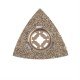 Multi Tool Carbide Grit Triangle Rasp for Stone Dia.80mm