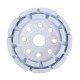 Segmented 2 Row Diamond Cup Wheel 4½in